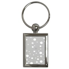 Decorative dots pattern Key Chains (Rectangle) 