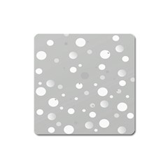 Decorative dots pattern Square Magnet