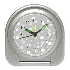 Decorative dots pattern Travel Alarm Clocks