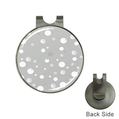 Decorative dots pattern Hat Clips with Golf Markers