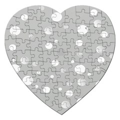 Decorative dots pattern Jigsaw Puzzle (Heart)