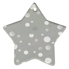 Decorative dots pattern Star Ornament (Two Sides)