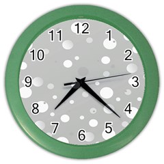 Decorative dots pattern Color Wall Clocks