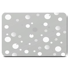 Decorative dots pattern Large Doormat 