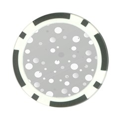 Decorative dots pattern Poker Chip Card Guard