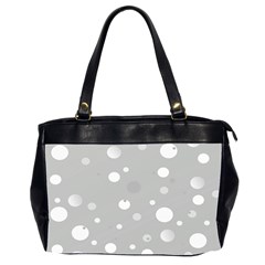 Decorative dots pattern Office Handbags (2 Sides) 