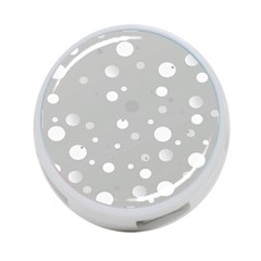 Decorative dots pattern 4-Port USB Hub (One Side)