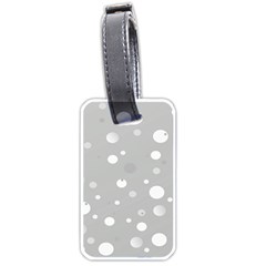 Decorative dots pattern Luggage Tags (One Side) 