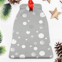 Decorative dots pattern Bell Ornament (Two Sides)