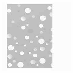 Decorative Dots Pattern Large Garden Flag (two Sides) by ValentinaDesign