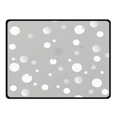 Decorative dots pattern Double Sided Fleece Blanket (Small) 