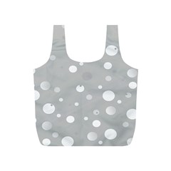 Decorative dots pattern Full Print Recycle Bags (S) 