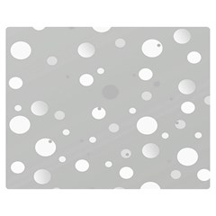 Decorative Dots Pattern Double Sided Flano Blanket (medium)  by ValentinaDesign