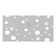 Decorative dots pattern Satin Shawl