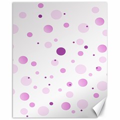 Decorative Dots Pattern Canvas 16  X 20   by ValentinaDesign