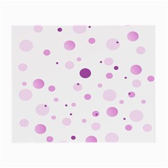 Decorative Dots Pattern Small Glasses Cloth (2-side) by ValentinaDesign