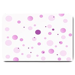 Decorative Dots Pattern Large Doormat  by ValentinaDesign