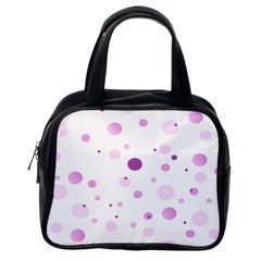 Decorative Dots Pattern Classic Handbags (one Side) by ValentinaDesign