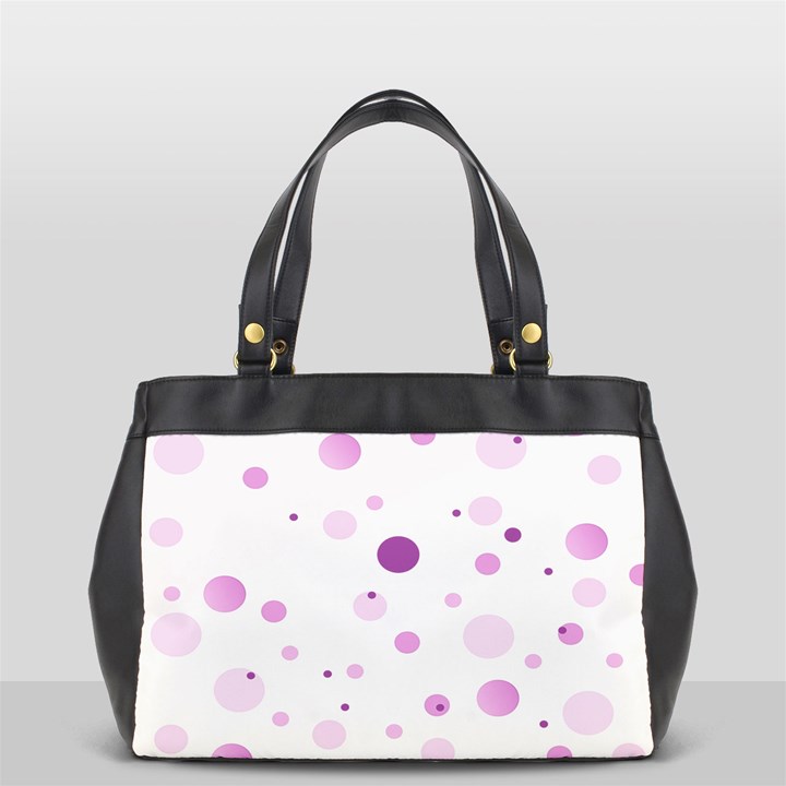 Decorative dots pattern Office Handbags