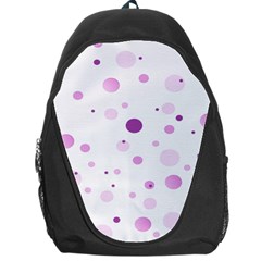 Decorative Dots Pattern Backpack Bag by ValentinaDesign