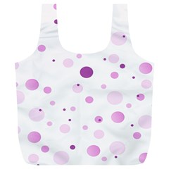 Decorative Dots Pattern Full Print Recycle Bags (l)  by ValentinaDesign