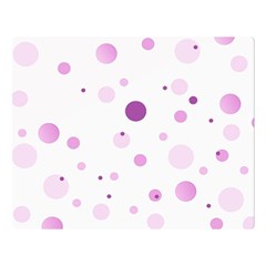 Decorative Dots Pattern Double Sided Flano Blanket (large)  by ValentinaDesign