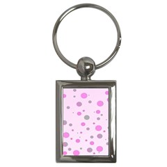 Decorative Dots Pattern Key Chains (rectangle)  by ValentinaDesign