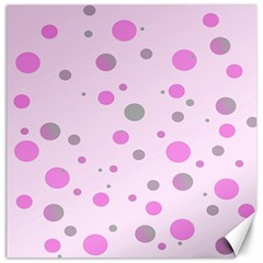 Decorative Dots Pattern Canvas 12  X 12   by ValentinaDesign