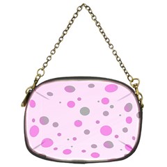 Decorative Dots Pattern Chain Purses (one Side)  by ValentinaDesign