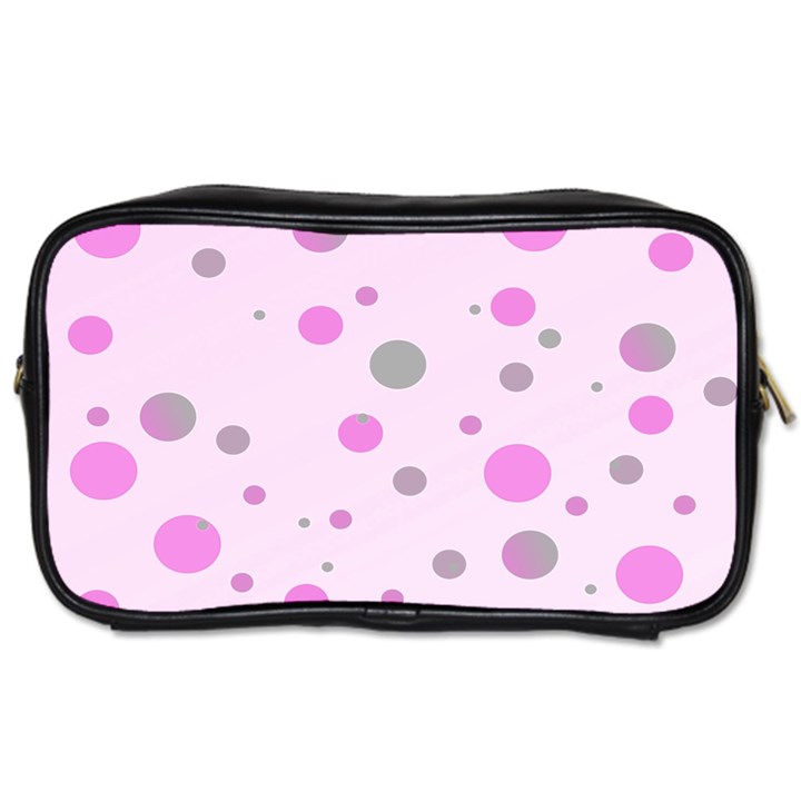 Decorative dots pattern Toiletries Bags