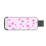 Decorative dots pattern Portable USB Flash (One Side) Front