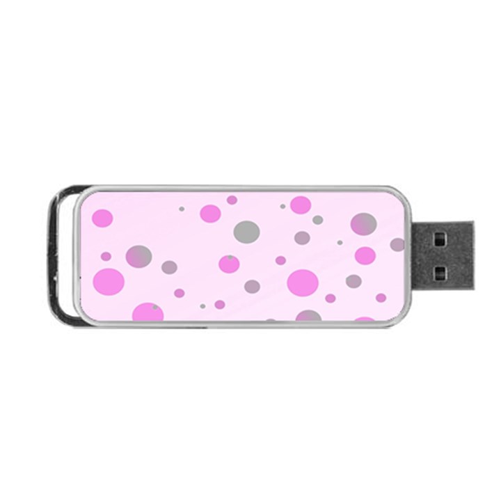 Decorative dots pattern Portable USB Flash (One Side)