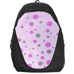 Decorative Dots Pattern Backpack Bag by ValentinaDesign