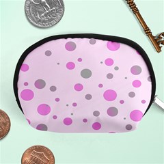 Decorative Dots Pattern Accessory Pouches (medium)  by ValentinaDesign