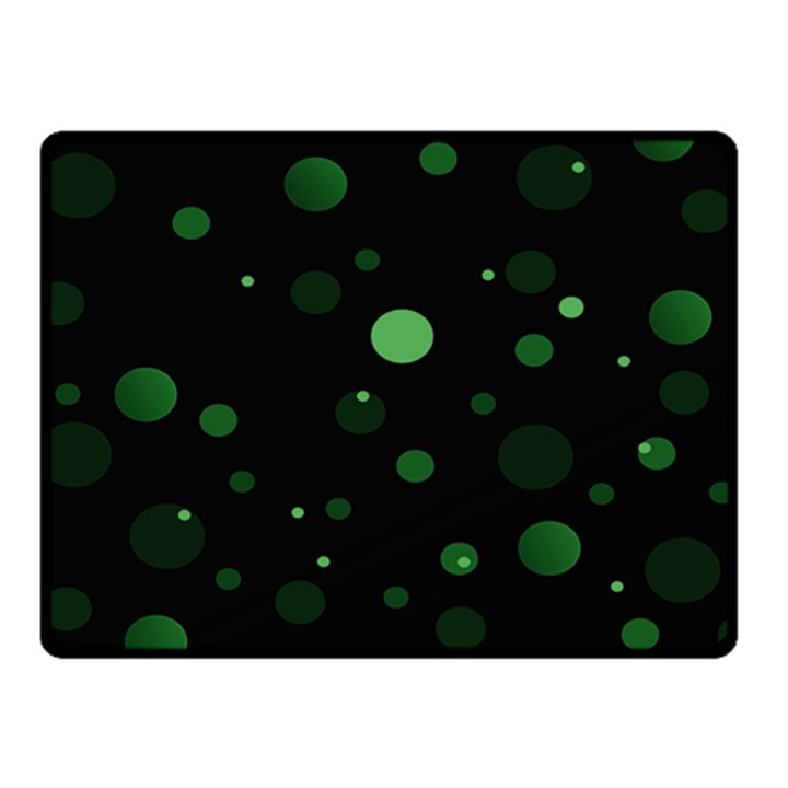 Decorative dots pattern Fleece Blanket (Small)