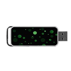 Decorative Dots Pattern Portable Usb Flash (two Sides) by ValentinaDesign