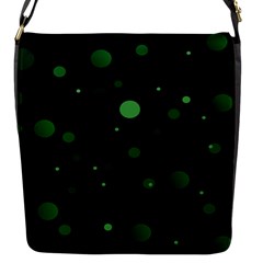 Decorative Dots Pattern Flap Messenger Bag (s) by ValentinaDesign