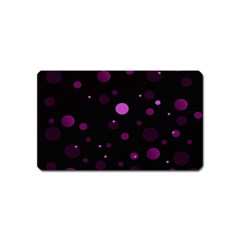 Decorative Dots Pattern Magnet (name Card) by ValentinaDesign