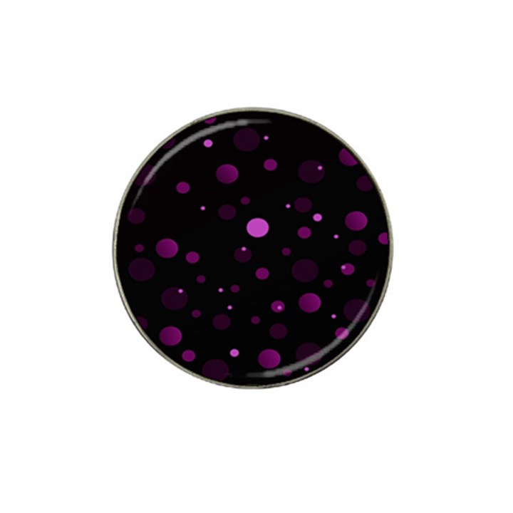 Decorative dots pattern Hat Clip Ball Marker (4 pack)