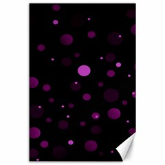 Decorative Dots Pattern Canvas 24  X 36  by ValentinaDesign