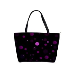 Decorative Dots Pattern Shoulder Handbags by ValentinaDesign