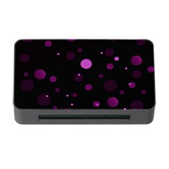 Decorative Dots Pattern Memory Card Reader With Cf by ValentinaDesign