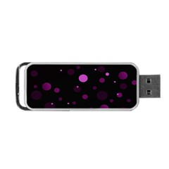 Decorative Dots Pattern Portable Usb Flash (one Side) by ValentinaDesign