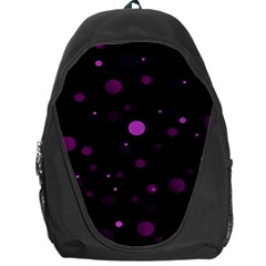 Decorative Dots Pattern Backpack Bag by ValentinaDesign