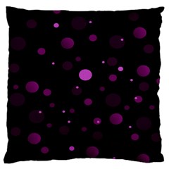 Decorative Dots Pattern Standard Flano Cushion Case (two Sides) by ValentinaDesign