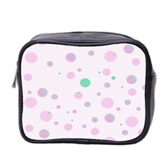 Decorative dots pattern Mini Toiletries Bag 2-Side