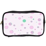 Decorative dots pattern Toiletries Bags 2-Side Back