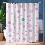 Decorative dots pattern Shower Curtain 60  x 72  (Medium)  60 x72  Curtain