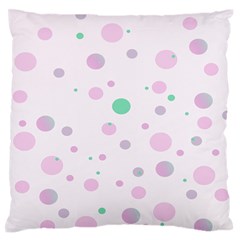 Decorative dots pattern Standard Flano Cushion Case (One Side)