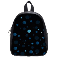 Decorative Dots Pattern School Bags (small)  by ValentinaDesign